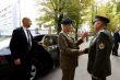 Policajn zabezpeenie nvtevy velitea Spolonho velitestva spojeneckch sl NATO